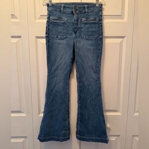 American Eagle Outfitters Blue Flare Jeans